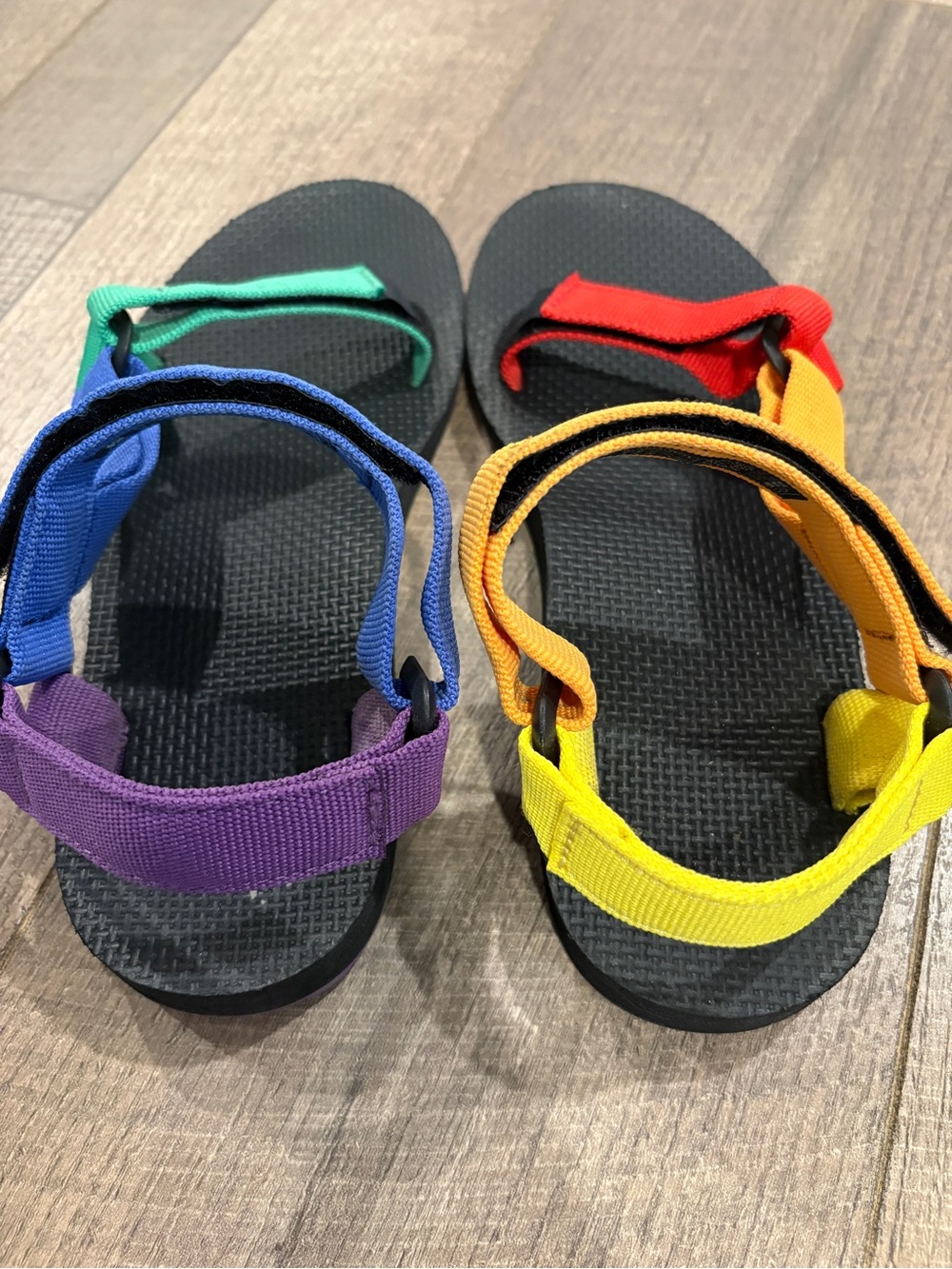 Teva Pride Rainbow Strap Sandals - size 7 women’s - Picture 2 of 3